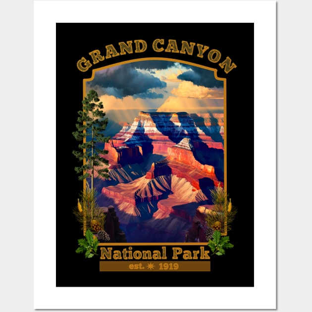 Grand Canyon National Park Wall Art by AtkissonDesign